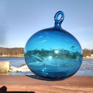 Some BALLS Color size VARIETY Glass | Ceiling Patio hanging decoration Gazing globes | Holiday Ornaments | Christmas fam gifts & Deco Orbs
