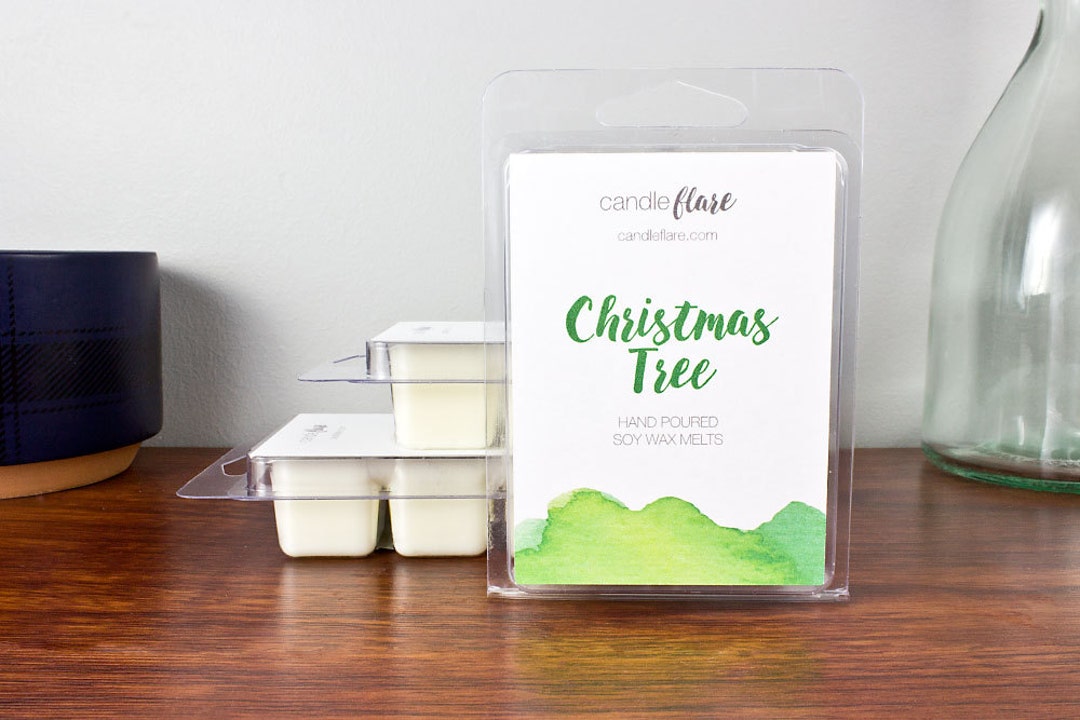 Christmas Tree Soy Wax Melts - Soy Candle Melts - Soy Wax Tarts - Etsy