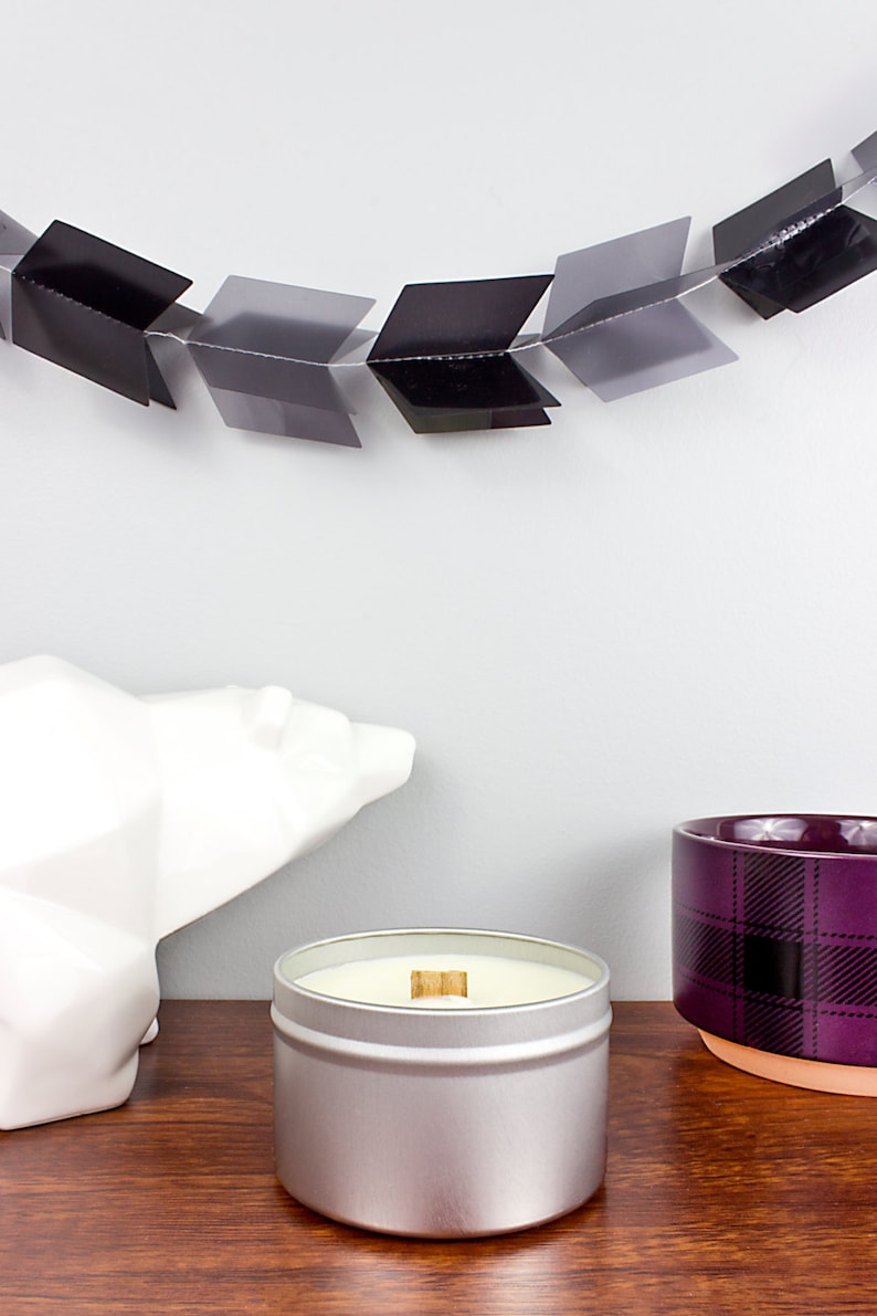 BLACK SEA Soy Candle in 8oz Tin Scented Candle Wood Wick Etsy Ireland