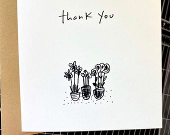 Thank You With Flowers