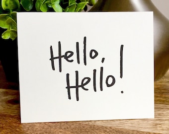 Hello, Hello! Card
