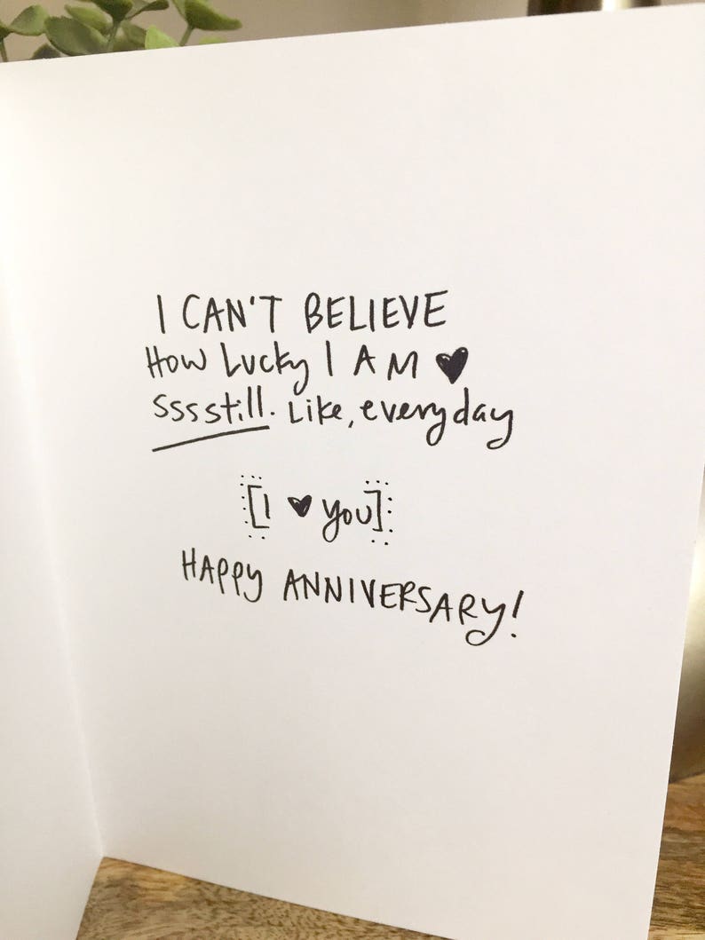 One Year Anniversary Card, 365 Days Together... image 4