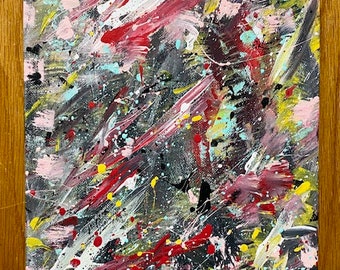 Sale! Abstract Painting on Canvas - I’m Glad That We Agree