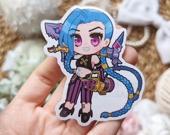 JINX Arcane League of Legends Vinyl Sticker