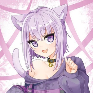 Nekomata Okayu Hololive JP Print A4 image 1