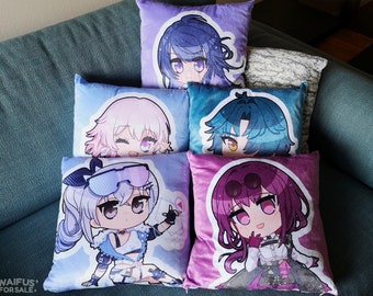 Kafka, Silverwolf, Blade, March 7th, Seele Honkai Star Rail Pillow Cover