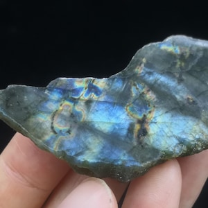 63mm 25g Great color Polished Labradorite, Natural Mineral, Natural color, Natural gemstone, B9311