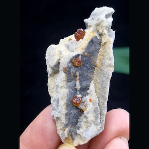 62 mm REALLY GEMMY Transparent sfalerit på matris, naturligt mineralprov från Kina, CM2310515
