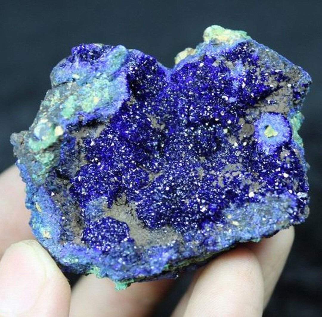 Sparkling Blue Azurite Mineral Specimen From Liufengshan Anhui China ...