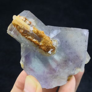 60mm 141g Phantom Fluorite, Natural Mineral Specimen from Yaogangxian Hunan China, CM351103