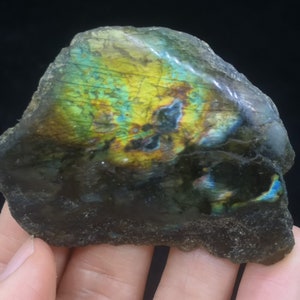 60mm 44g Great color Polished Labradorite, Natural Mineral, Natural color, Natural gemstone, B9310