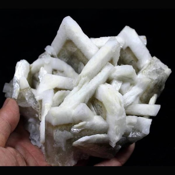 1430g POWERFUL Two generations Barite (Baryte), Natural Mineral Specimen from China CM464606