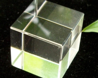 10pcs=USD16.45 Wholesale Clear Glass Display Block (Display base cubes) for Mineral Specimen, NO shipping to United States (due to tariff)