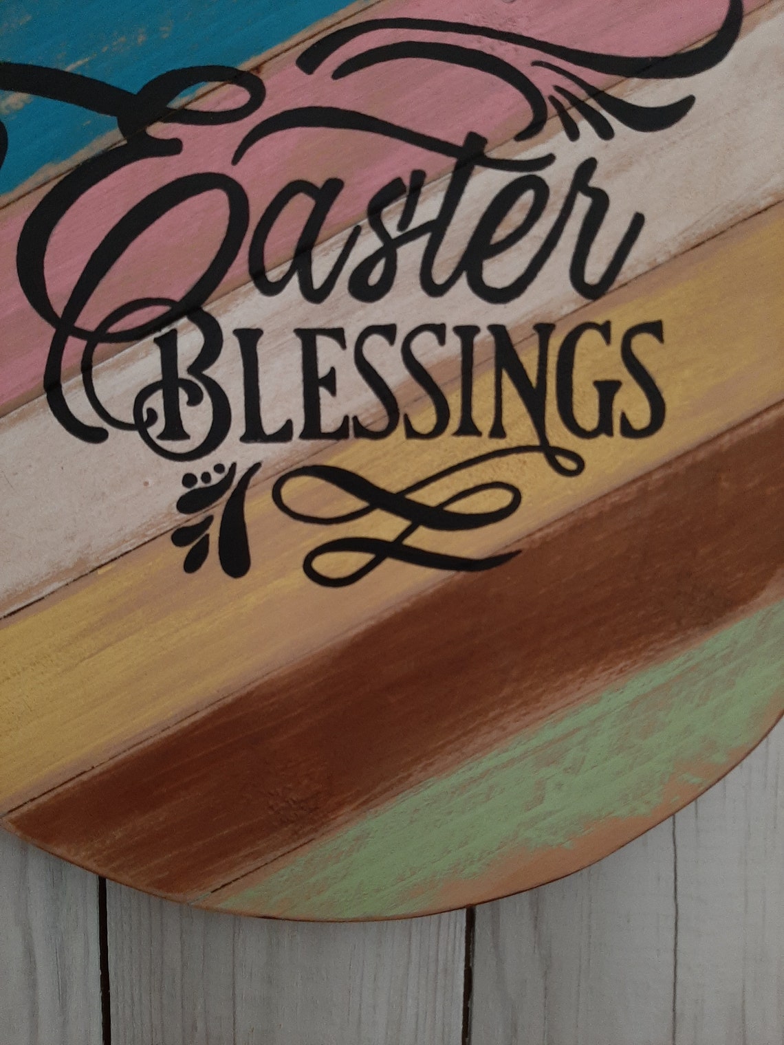 Primitive Easter Egg Sign Rustic Wood Easter Shelf Sitter Etsy