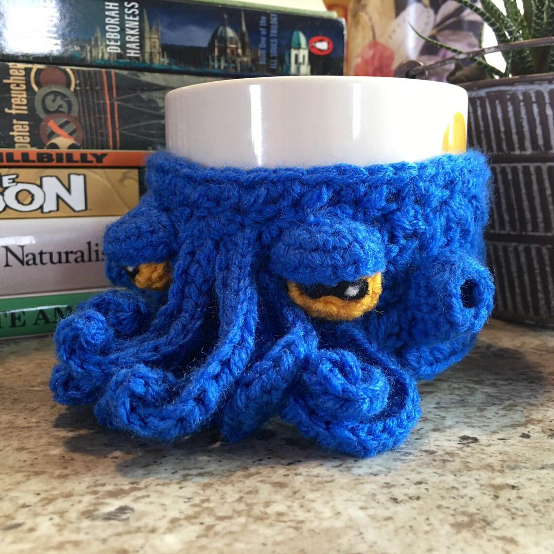 Cute Octopus Cup Cozy/Octopus Mug Cozy/Crochet Coffee Etsy