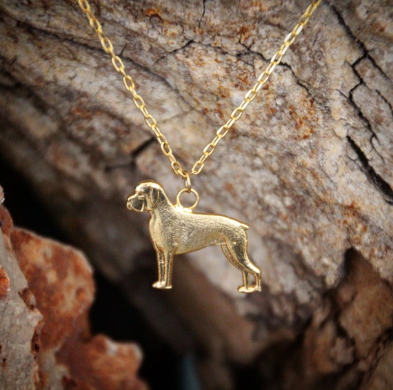 boxer dog pendant