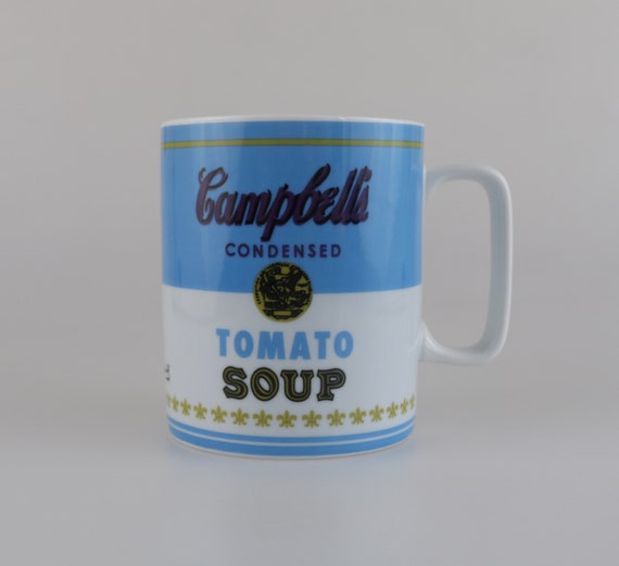 Bloc Art Andy Warhol Condensee Tomates Soupe Tasse Campbell Etsy