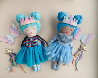 Handmade Fairy, Fairy, wand, heirloom dolls,keepsake dolls