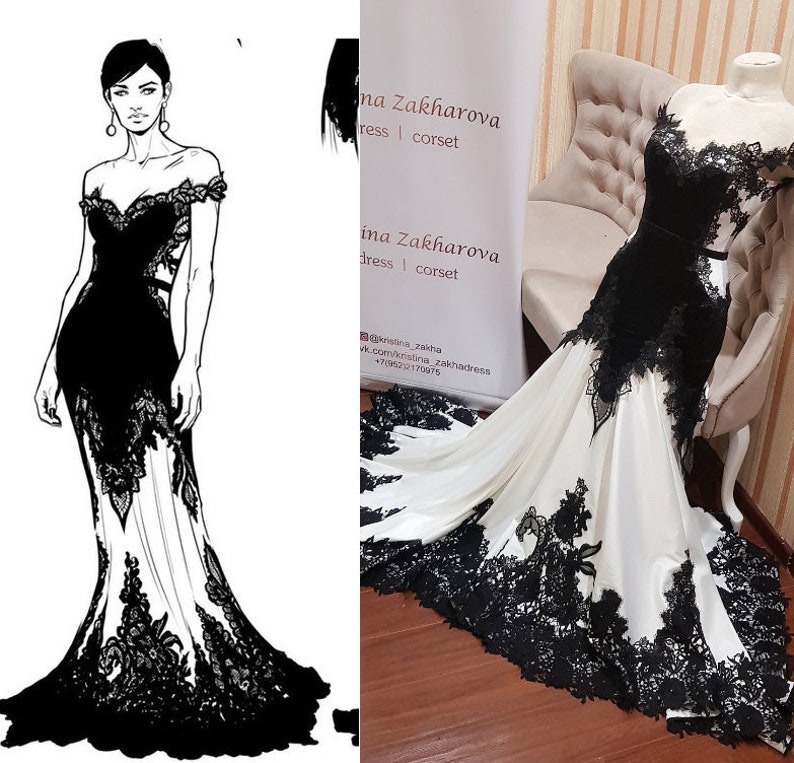 Cat Women Wedding Dress Etsy