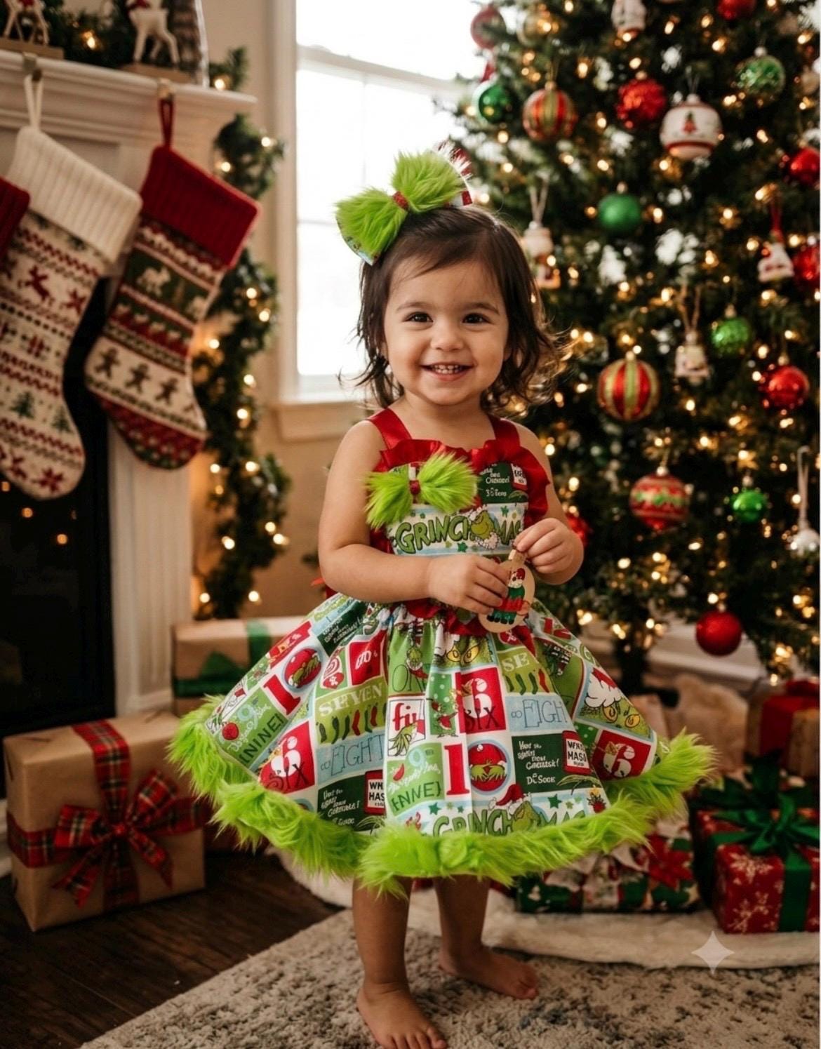 Womens Grinch Dress