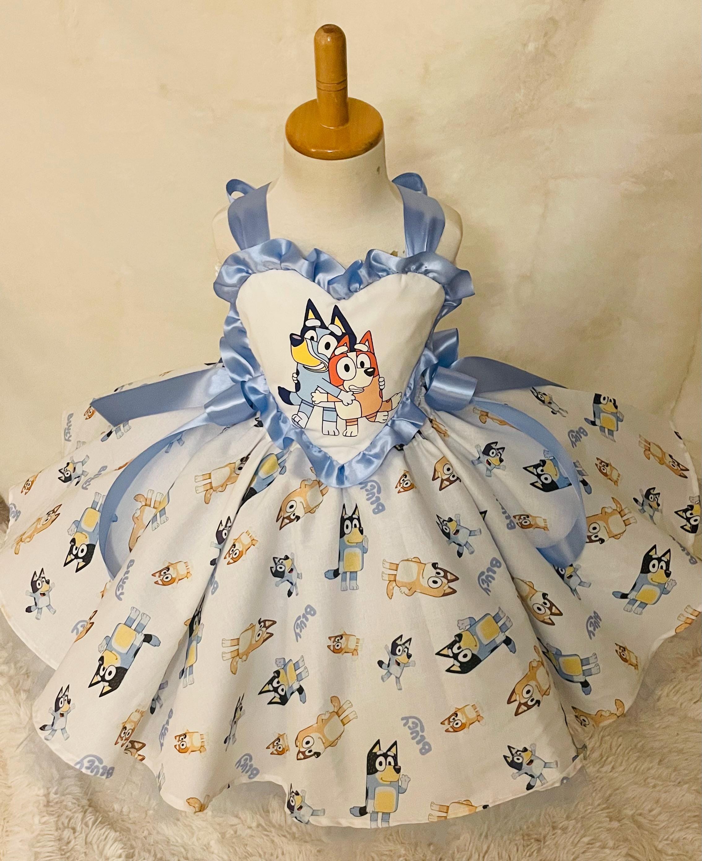 Bluey Circle Tutu Dress