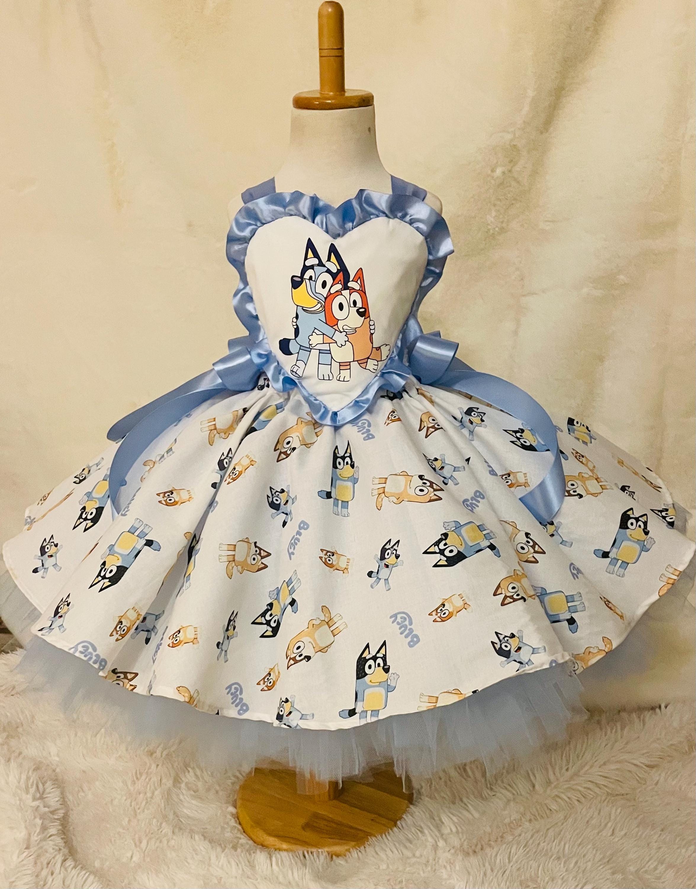 Bluey Circle Tutu Dress