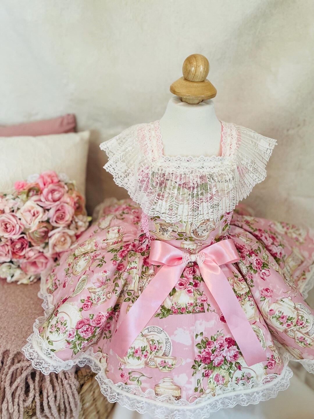 アンティーク雑貨 Vintage tutu dress with original rose . 61GzG62qArL._UY1000_.jpg