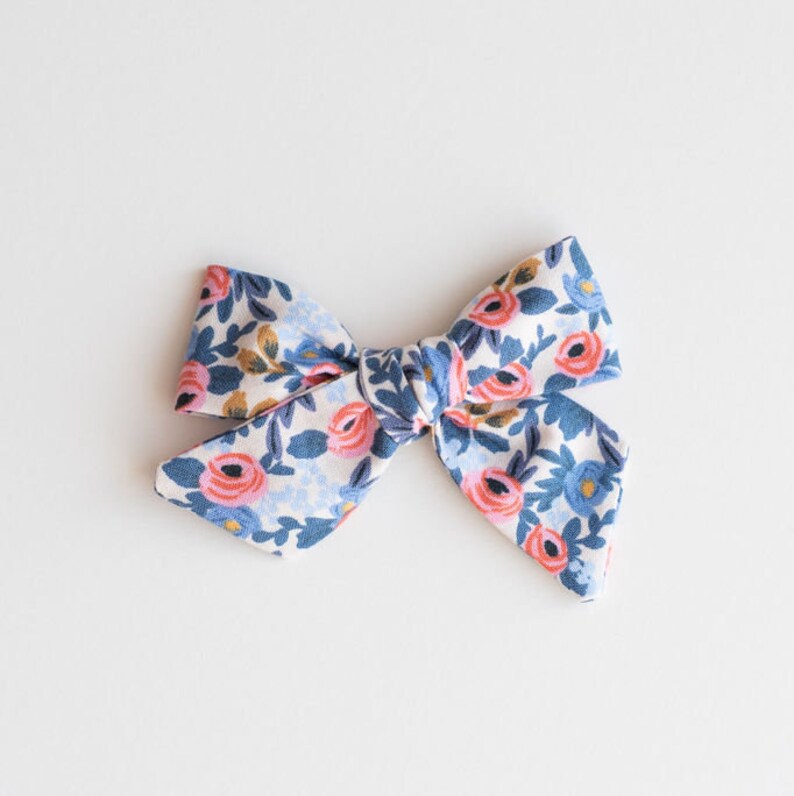 Tied Bow School Girl Blue Rifle Paper Company