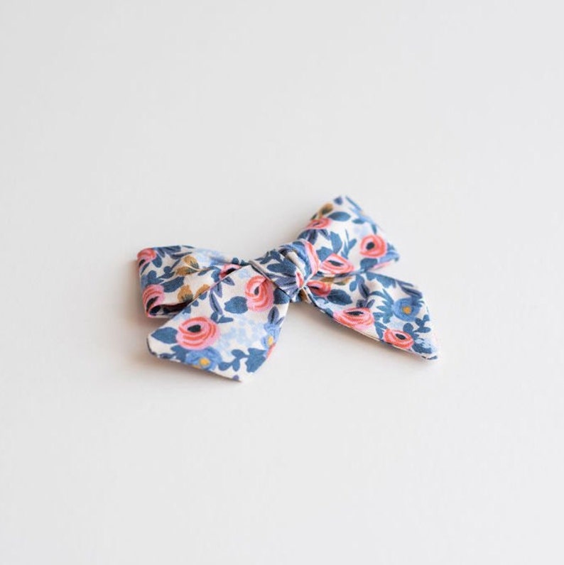 Tied Bow School Girl Blue Rifle Paper Company