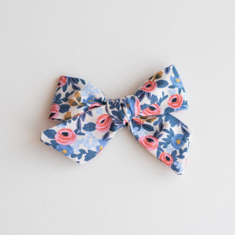 Tied Bow School Girl Blue Rifle Paper Company