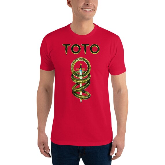 Toto Band Men's Fitted Tee | Etsy Canada