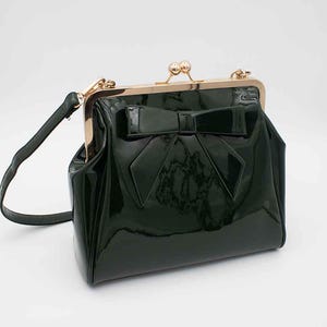 Lost Queen American Vintage Dunkelgrüne Handtasche