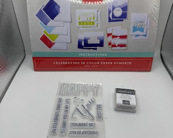 Stampin’ Up Paper Pumpkin Celebrating In Color May 2022 Full Kit