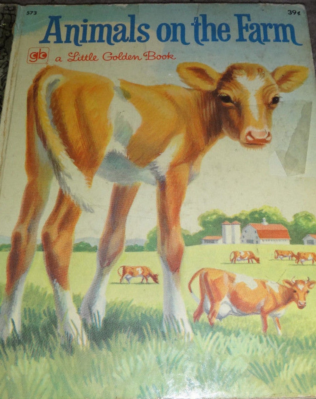 Animals on the Farm A Little Golden Book 1971 - Etsy