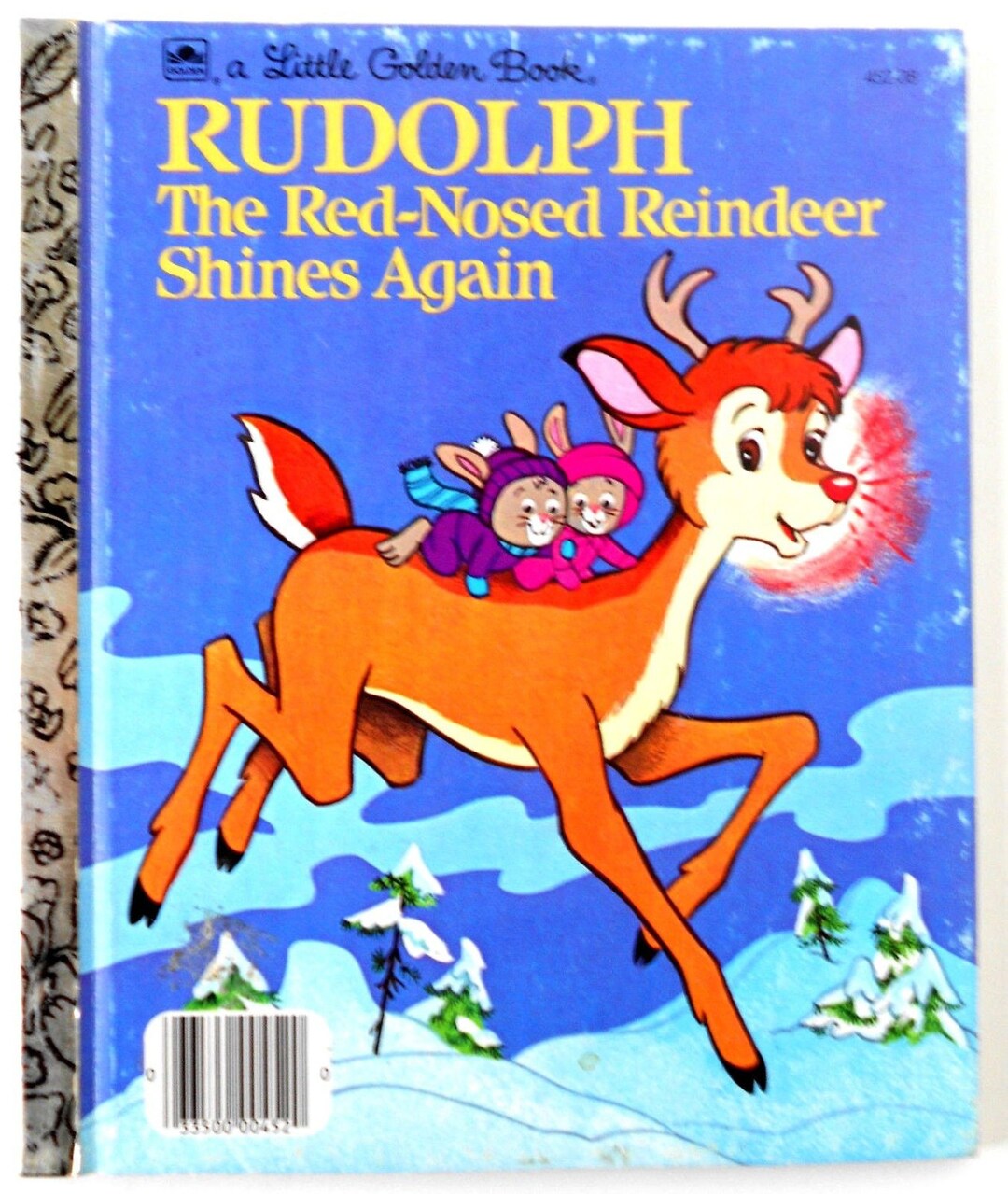 Rudolph the Red-nosed Reindeer A Little Golden Book - Etsy