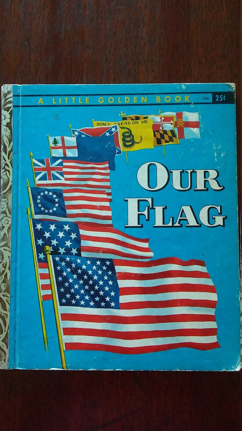 Little Golden Book Our Flag First Edition - Etsy
