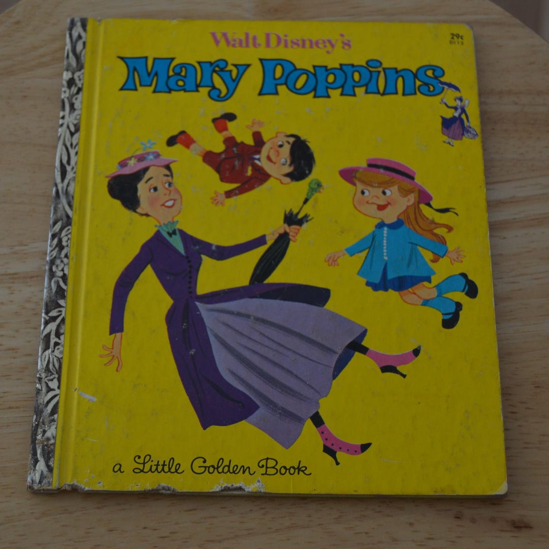 Walt Disney' Mary Poppins First Edition Etsy
