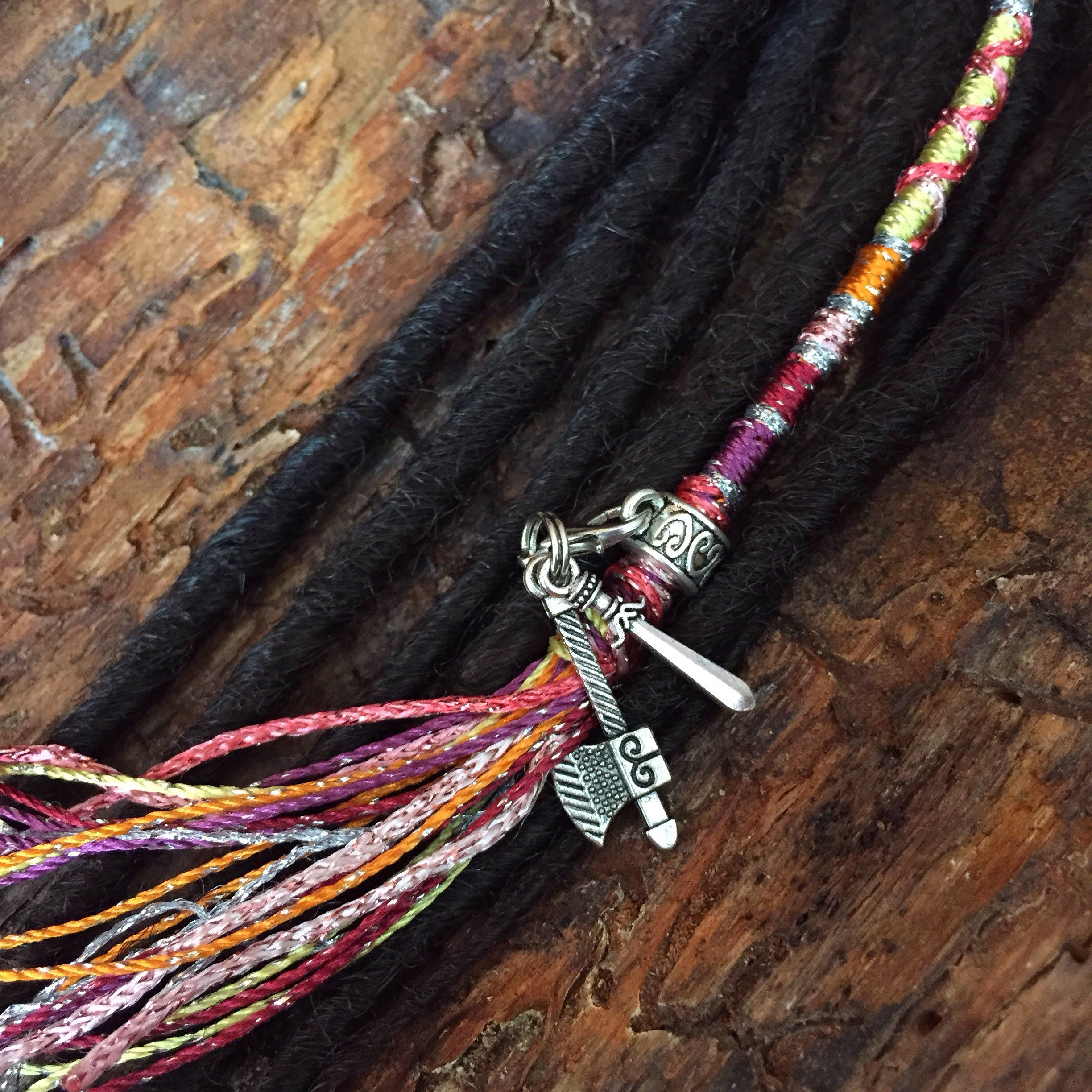 Hair wrap Hair accessories Hair wrap string Festival hair Etsy