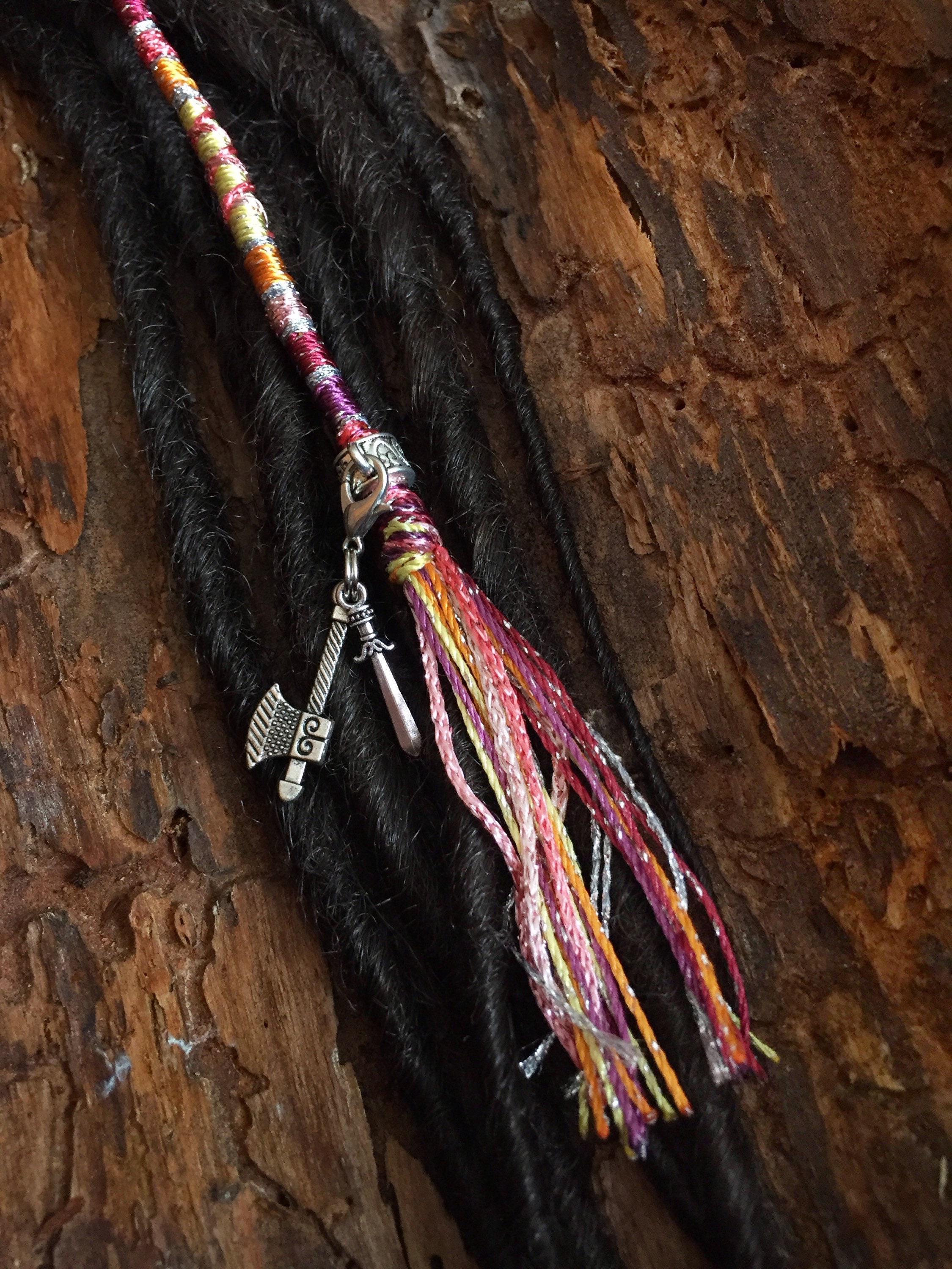 Hair wrap Hair accessories Hair wrap string Festival hair Etsy