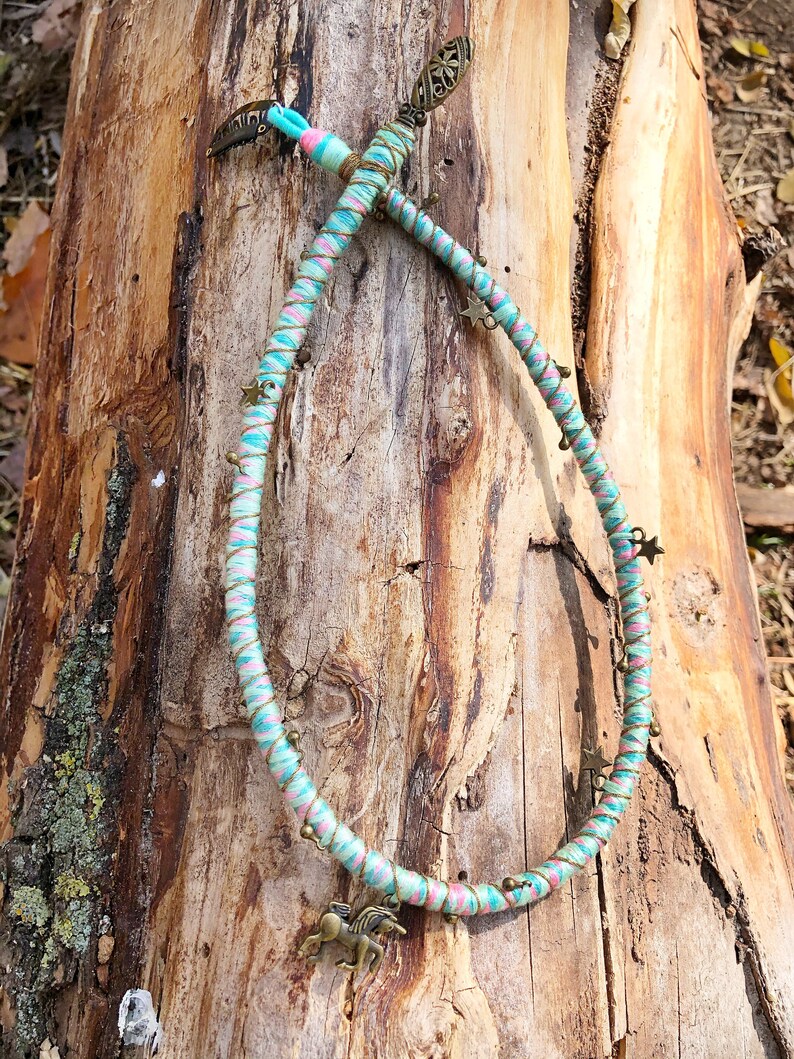 Hair accessories Hair wrap Hair wrap string Boho hair Etsy