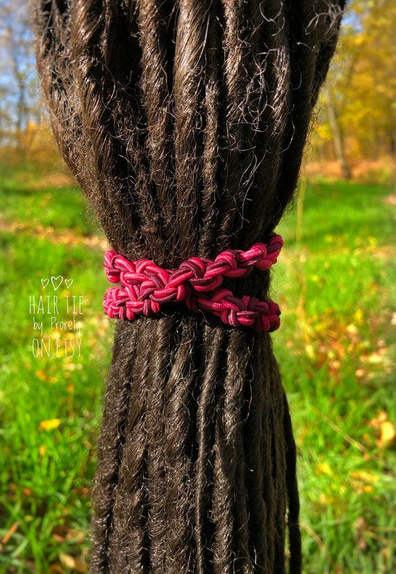 Hair Ties Thick Hair Dread Accessories Mens Hair Ties Etsy