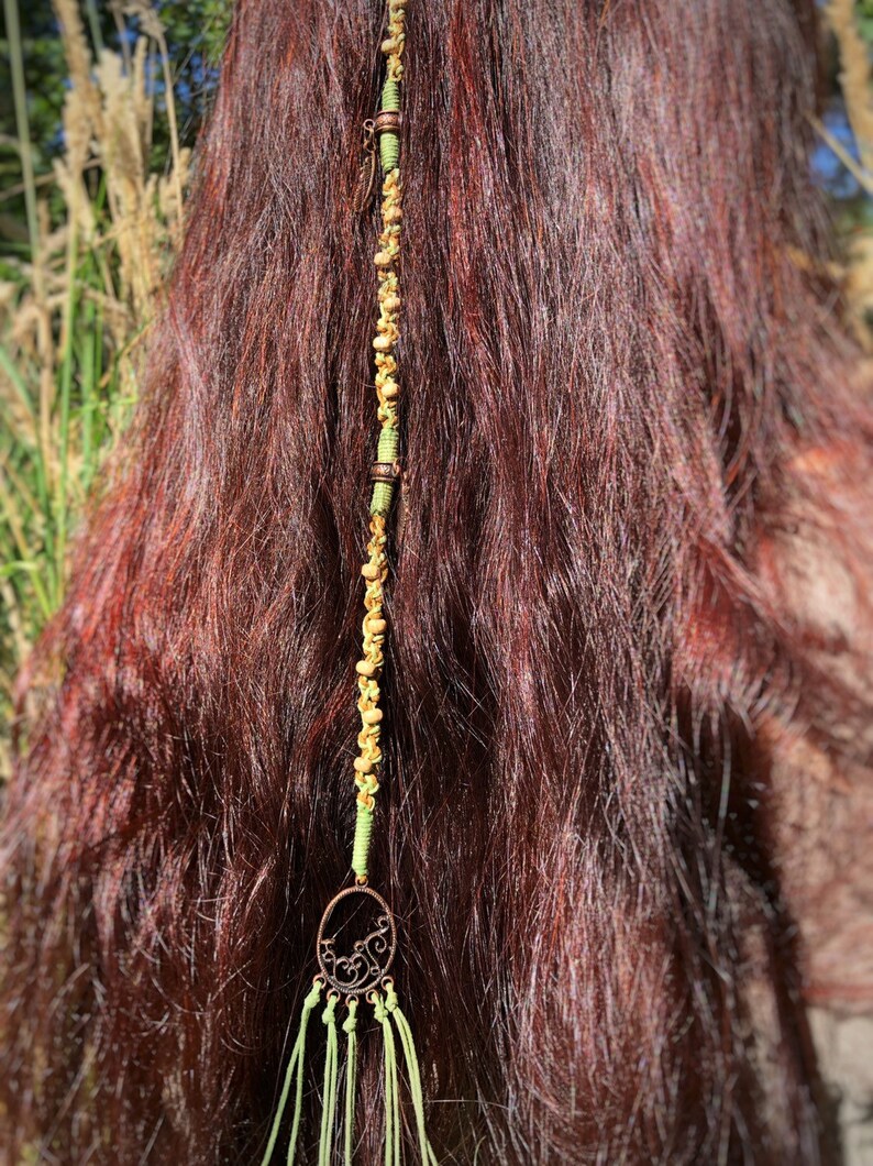 Hair wrap Feather extensions Hair wrap string Festival hair Etsy