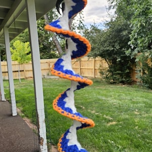 Crochet Wind Spinner Pattern, Rainbow Garden Decor (PDF Pattern)