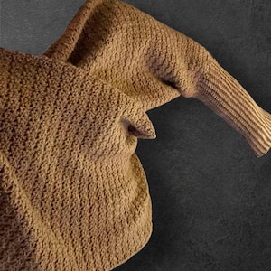 Sweater Scarf with Sleeves or  Thneed Digital Pattern