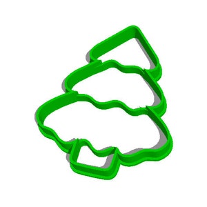 Christmas Tree Cookie Cutter STL Files ready to 3d print