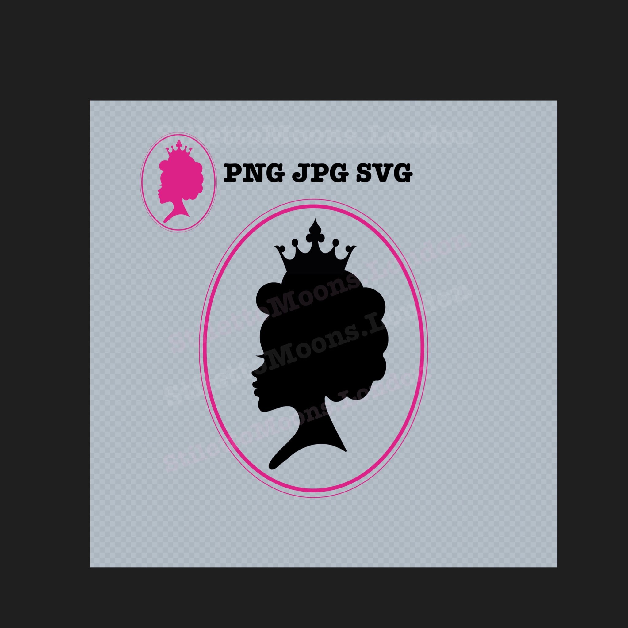 Download Black Afro Queen Doll Barbie Silhouette Cricut Svg Png Jpg Etsy
