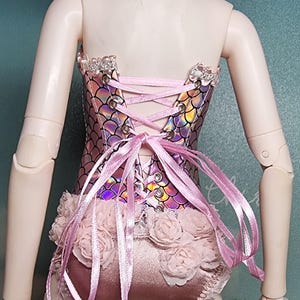 Uteruik BJD Puppen Schuhe - Bestickte Niedrigabsatz Für 1/3 60cm SD Puppen