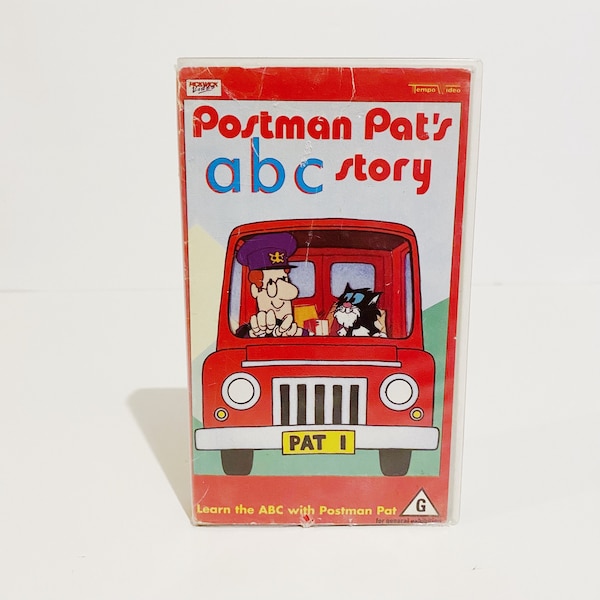 Postman Pat's ABC Story VHS Tape 1990