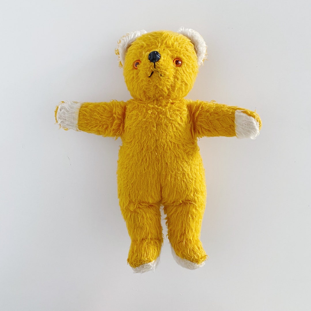 Big Ted Bear Play School Plush Toy Vintage 12 Etsy