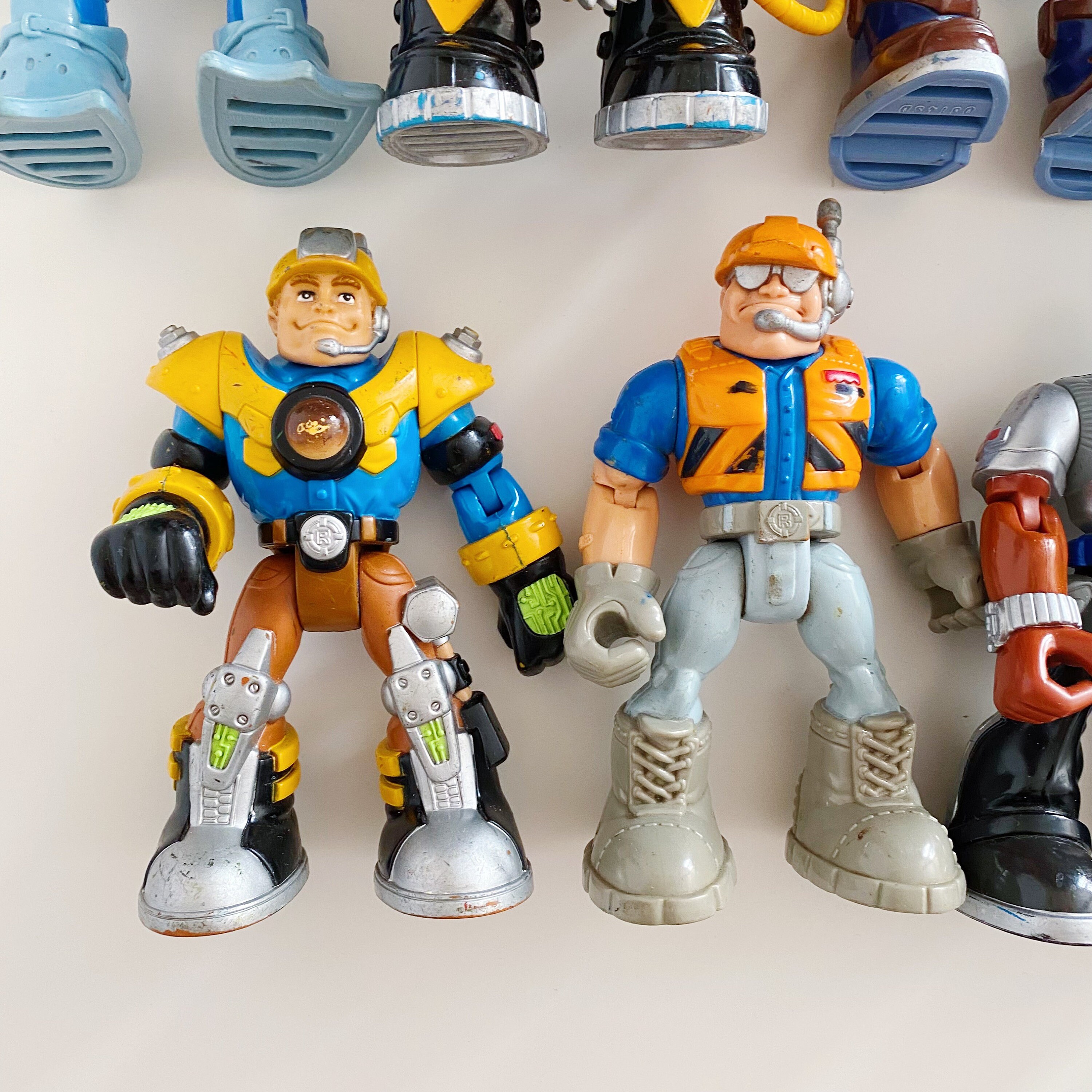 Lot of 14 Fisherprice Rescue Heroes Action Figures Toys Bulk Etsy